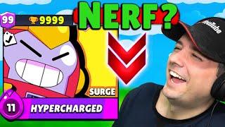 They just nerfed SURGE! Brawl Stars Gameplay