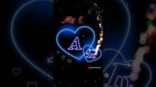 A Loves R Name Status Video | A‍️‍R Couple name whatsapp status | A Loves R