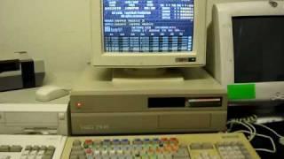 Amiga 2500 running Digibooster 1.7