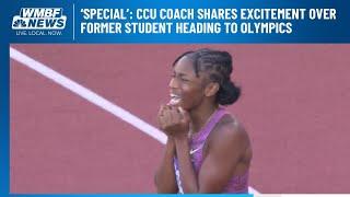 Former coach reacts to Melissa Jefferson heading to Olympics