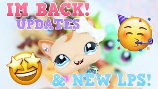 IM FINALLY BACK! UPDATES + NEW LPS FROM DREAMIESHOPLPS! || Lps Savvytv