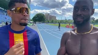 Training Partners Wayde Van Niekerk and Jereem Richards Feeling Healthy, Primed for NYC and Olympics