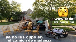 Ya no les Cupo En el Camión de Mudanza/ LO QUE TIRAN EN USA LOS MILLONARIOS /VENTA DE GARAGE EN USA