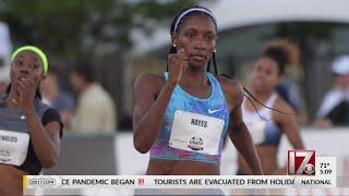 2 years after giving birth to her son, Hope Mills native Quanera Hayes' comeback takes her to Olympi