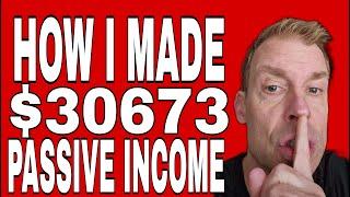 HOW I MADE $30673 FROM MULTIPLE PASSIVE INCOME STREAMS IN MARCH 2025