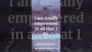 Your Daily Dose of Determination: 60-Sec of Subliminal Affirmations  #shorts #rain #selfaffirmation