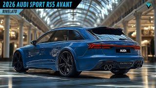 Revealed!! 2026 Audi Sport RS5 Avant