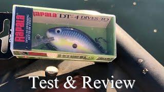 Rapala DT-4: Test and Review