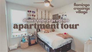 4x2 flamingo crossings DCP room tour // disney college program apartment 2022