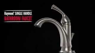 Delta® Haywood™ Single Handle Lavatory Faucet Video