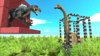 Spinosaurus Evolution Rescue Brachiosaurus Rex - Dinosaurs Rescue