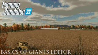 The basics of Giants Editor | Farming Simulator 22 Tutorial Series | How to Use FS22 Editor