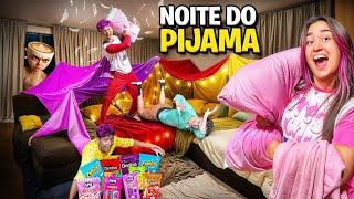 NOITE DO PIJAMA DOS ROSA *bailarina cappuccino apareceu ?