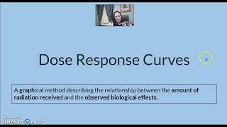 Rad Biology Part #3 Dose Response Curves