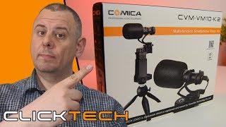 How do I sound?! .. Comica Smartphone Microphone Kit CVM-Vm10-K2 - Unboxing and Sound Test