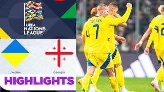 Україна – Грузія (1-0) Найцікавіше | Ліга націй УЄФА | Ukraine vs Georgia UEFA Nations League