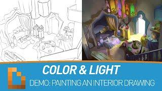 COLOR & LIGHT Demo: Tackling interior lighting