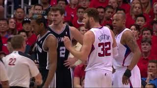 Kawhi Leonard only technical foul in his career, double tech with Caron Butler