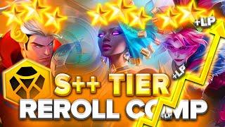 This is the BEST Reroll Comp for Climbing!!! | Teamfight Tactics Set 14