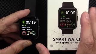 Vibeat ID208BT Smartwatch review | Bluetooth calling smartwatch