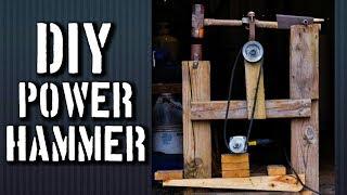 Homemade Power Hammer: REVISTED DESIGN of my Homemade DaVinci Cam Helve Hammer