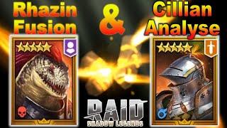 RHAZIN fusionieren und CILLIAN event Analyse :: Raid Shadow Legends deutsch