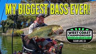 The Most INSANE Tournament I've Fished on Clear Lake, CA! West Coast Kayak Championship Day 1