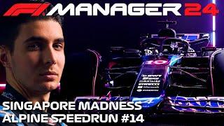 My Worst Podium Ever - Alpine Speedrun #14 - F1 Manager 24