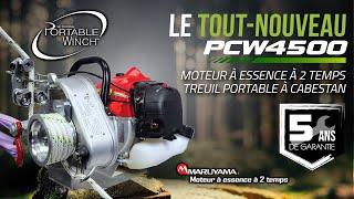 Présentation du tout nouveau treuil 2 temps PCW4500