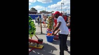 Winning prizes at Bay View Bash 2016