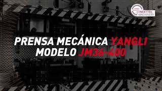 Prensa JM36-400 de Yanglli en acción