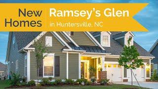 Ramsey's Glen Aerial Tour | New Homes in Huntersville, NC