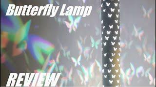 REVIEW: Butterfly Projection Floor Lamp - Amazing RGB LED Corner Lamp!