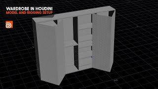 Model and Rig a Wardrobe in Houdini