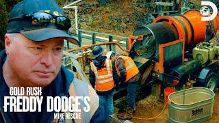 Freddy Repairs Machines and Doubles a Miner's Gold | Gold Rush: Freddy Dodge's Mine Rescue