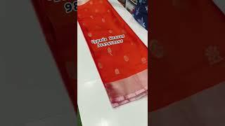 Uppada Pure Pattu Silver Flower Buta Saree Booking 9849479196 #trending #saree #handloom #uppada