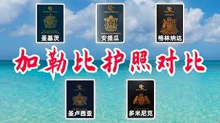 Comparison of passports of five Caribbean countries | Who is the king of Caribbean passports?