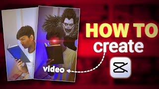 Ryuk VFX video editing tutorial in capcut ll @Itx_kunwar