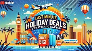 Last-Minute Holiday Deals: Expert Tips to Save Big on Flights & Hotels in 2024