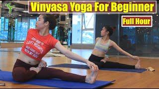 One Hour Vinyasa Yoga For Beginner  | Yoga With Sandeep | Vietnam