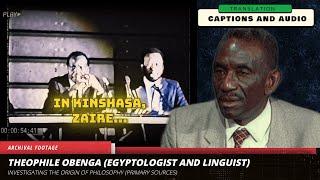 Theophile Obenga EXPOSES MORE LIES about EGYPTOLOGY
