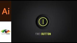 Power Button design in Illustrator