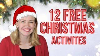 Free Christmas activities 2022Free Christmas Kids Activities