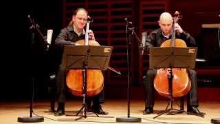 Rastrelli Cello Quartet. Antonio Carlos Jobim "One note samba"