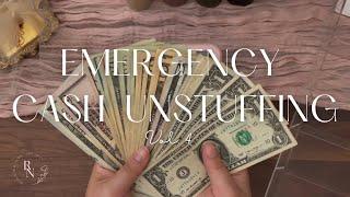 EMERGENCY CASH UNSTUFFING  | Overdraft Fees | $1214 Back to the Bank