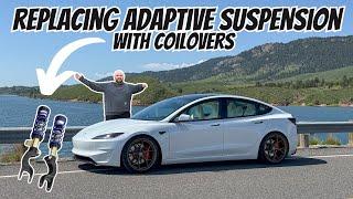 I Bought A Tesla Model 3 Performance & Immediately Removed The Adaptive Suspension - First Drive