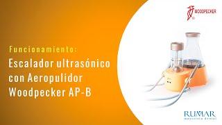 Escalador ultrasónico con Aeropulidor AP-B Woodpecker | Funcionamiento