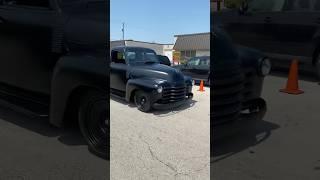 Old 50’s pickup rolling into the show! I can’t wait to work on my 53 chevys!