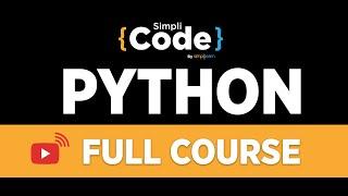 Python Programming Full Course | Learn Python In One Video | Python Tutorial | SimpliCode