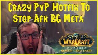 Season of Discovery: Crazy PvP Hotfix To Stop Afk BG Meta